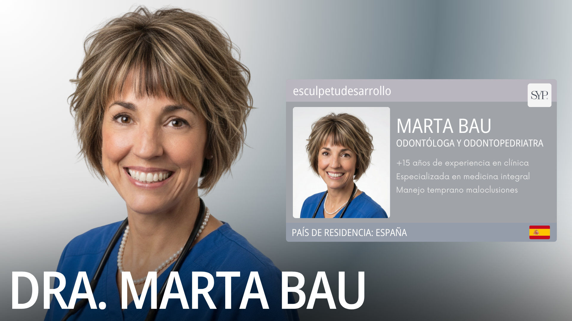 Dra. Marta Bau — Odontóloga y Odontopediatra